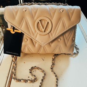 VALENTINO Chain Crossbody Studded Bag